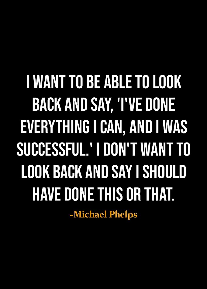 Michael Phelps quotes