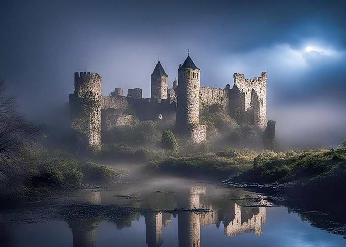 Romantic Castle Ruins