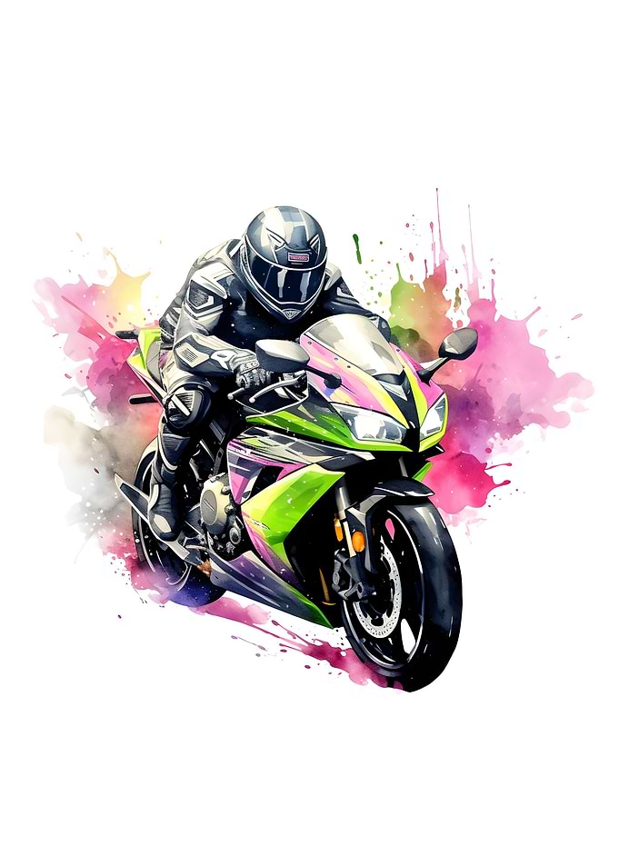 Rider and his Bike
