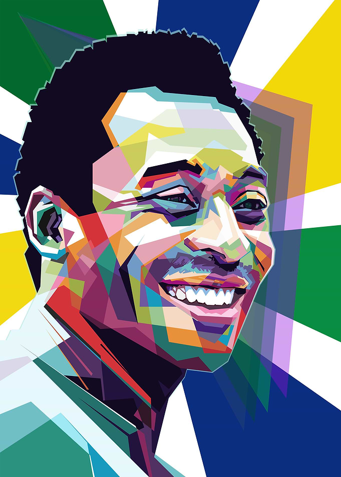 Pele Pop Art