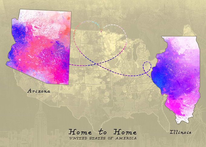 Arizona Illinois