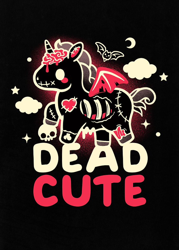 Dead cute unicorn