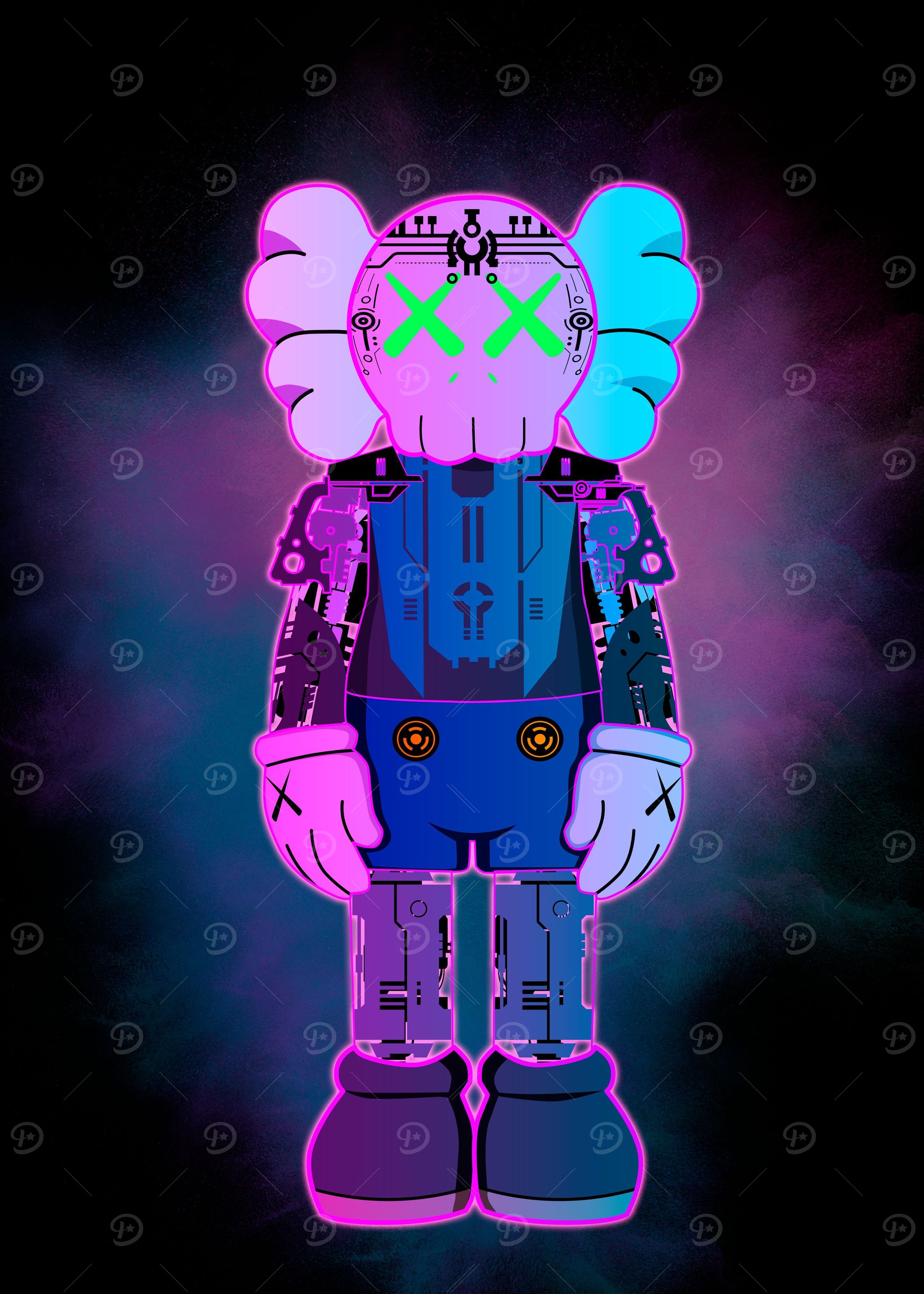ROBOT KAWS