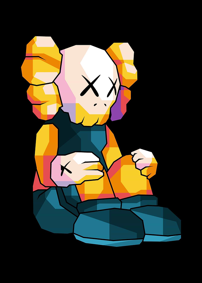Kaws Pop art