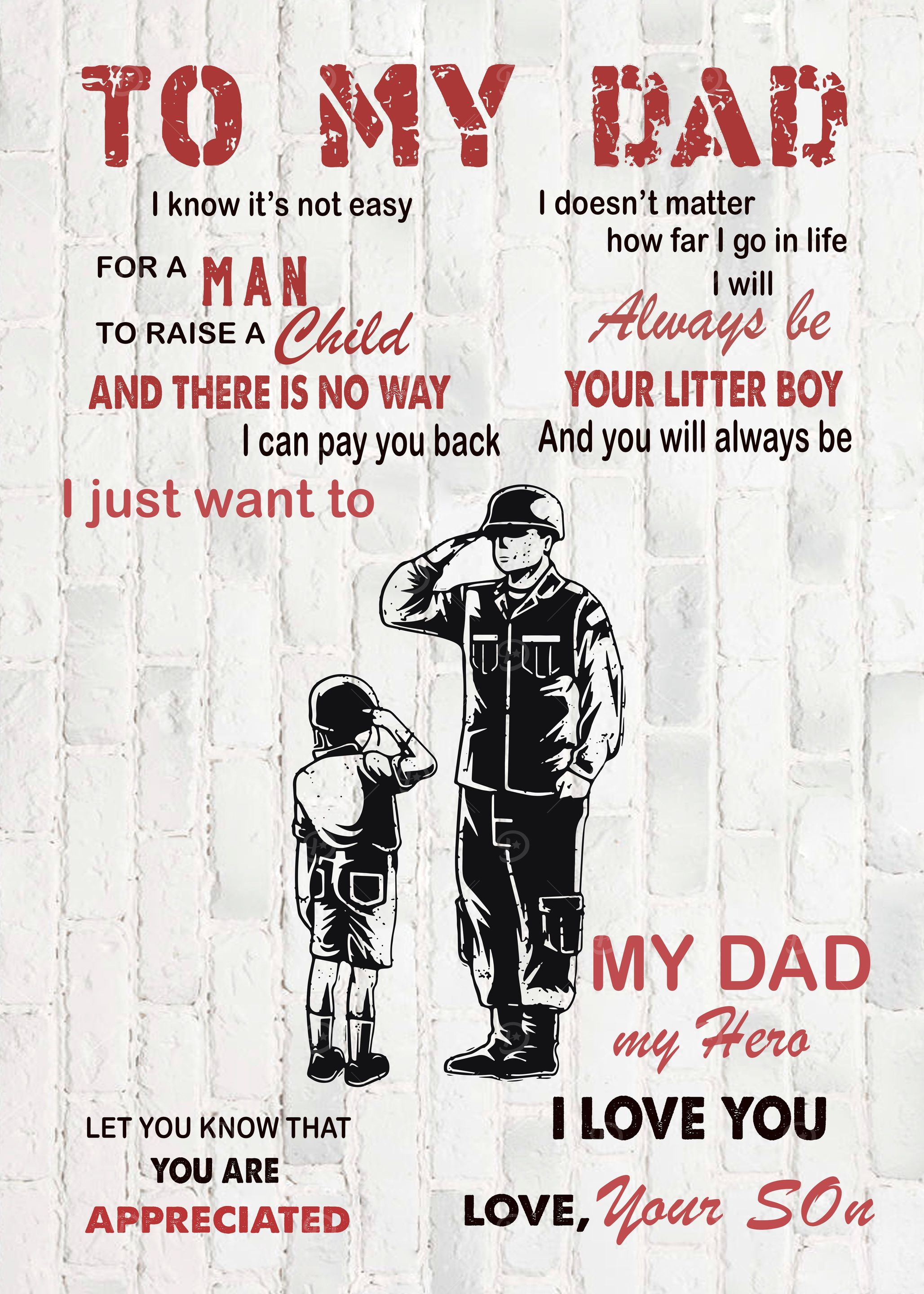 to My Dad