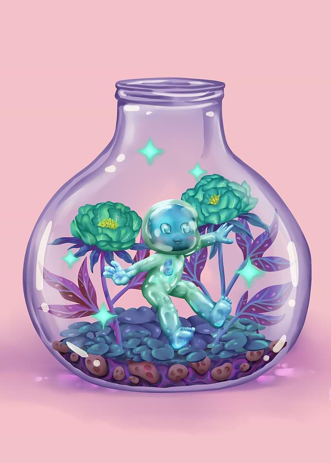 Jaded Peony