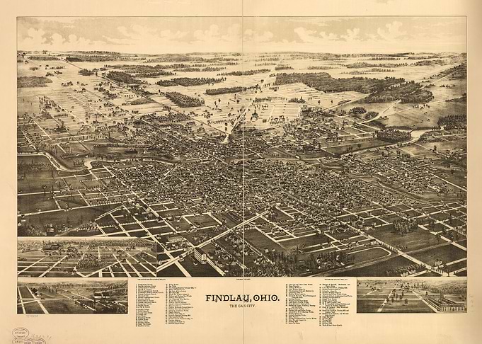 Findlay Ohio 1889
