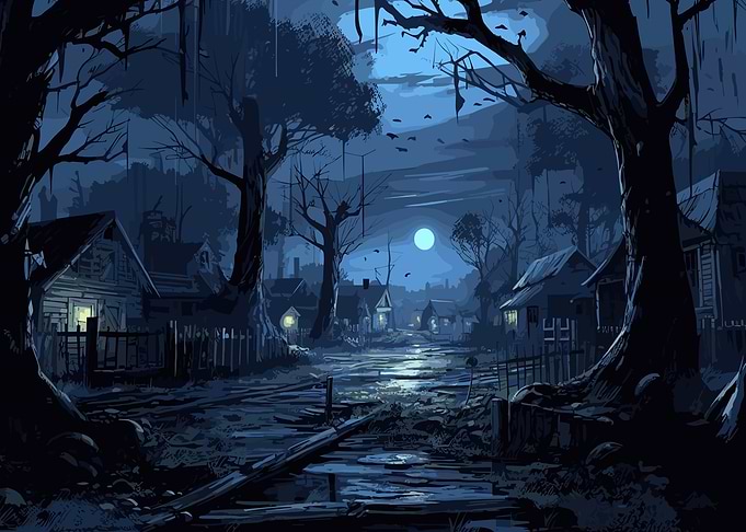 Spooky Halloween Night
