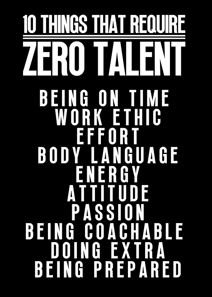 Require Zero Talent