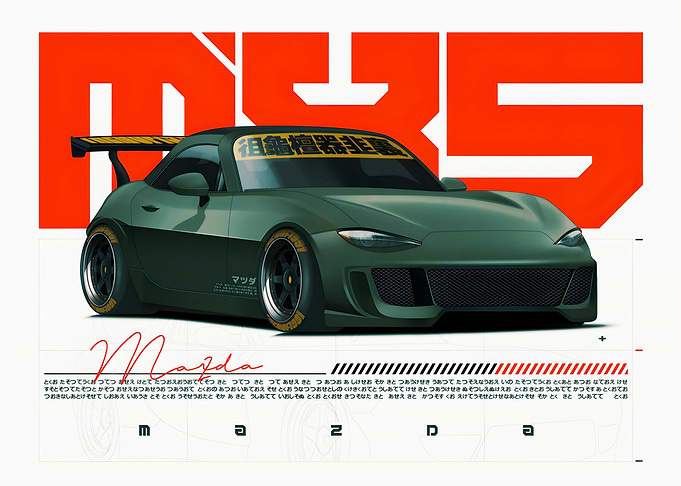 JAP MAGAZINE MAZDA MX5 ND