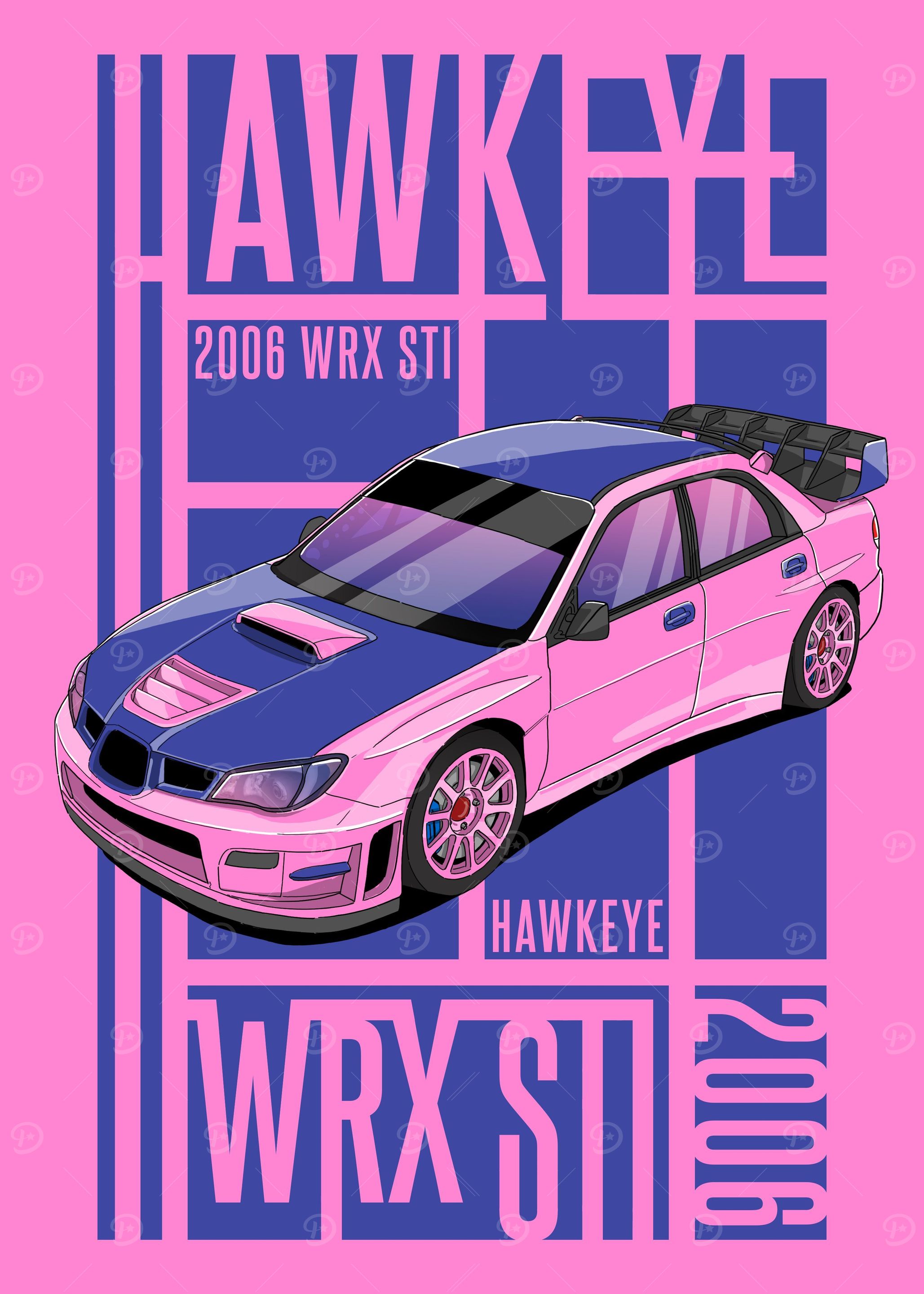 Subaru WRX STI Hawkeye