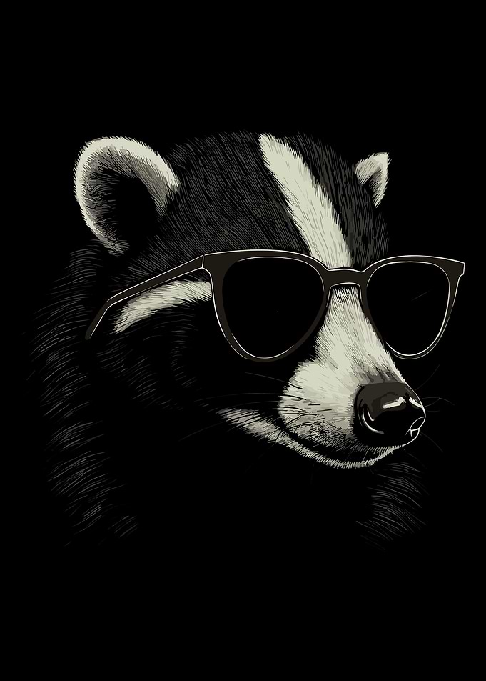 Badger Sunglasses Cool Dj