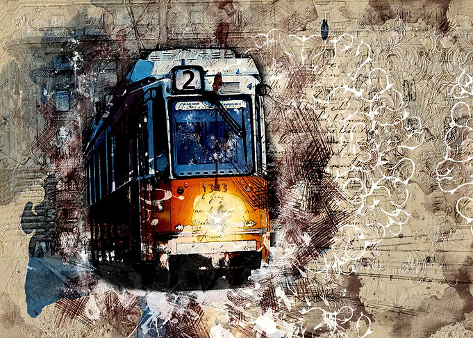 Collage Mix Style Tram 10