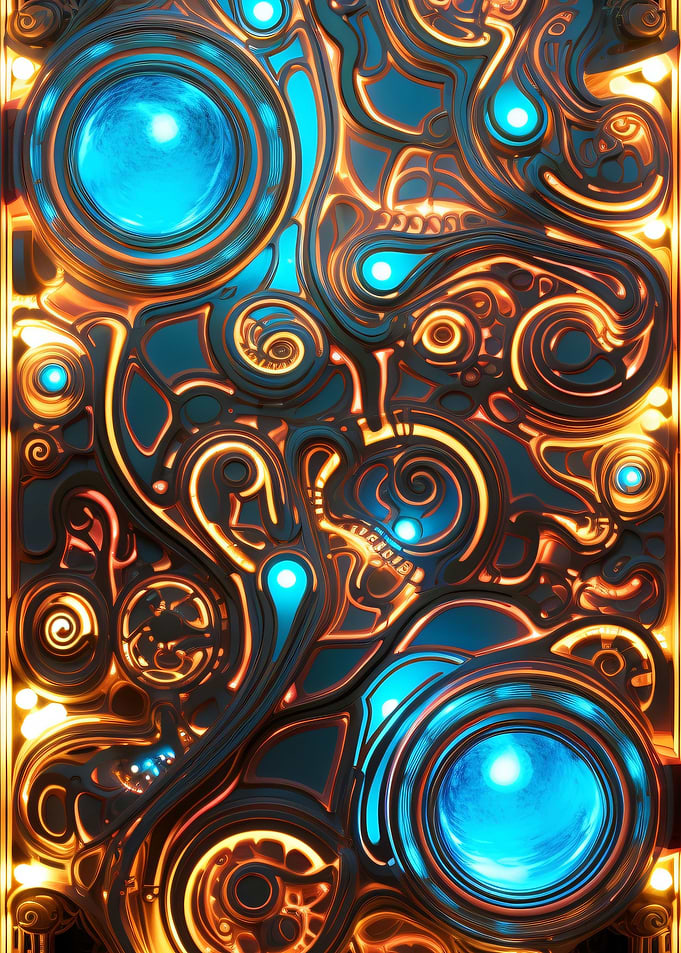 Vintage Abstract No7