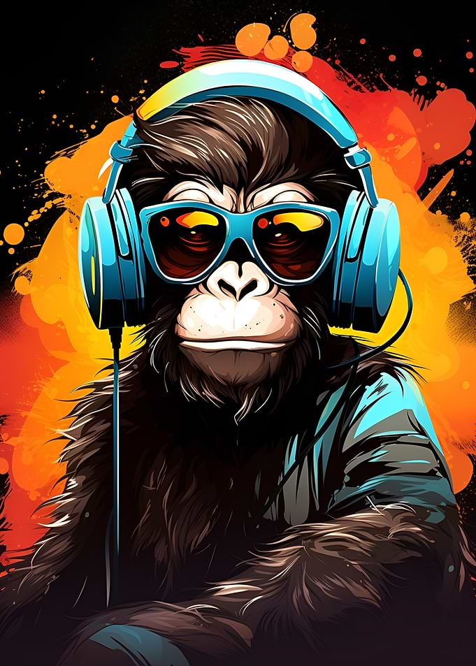 Monkey Illustration