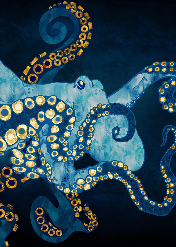 Metallic Octopus VII