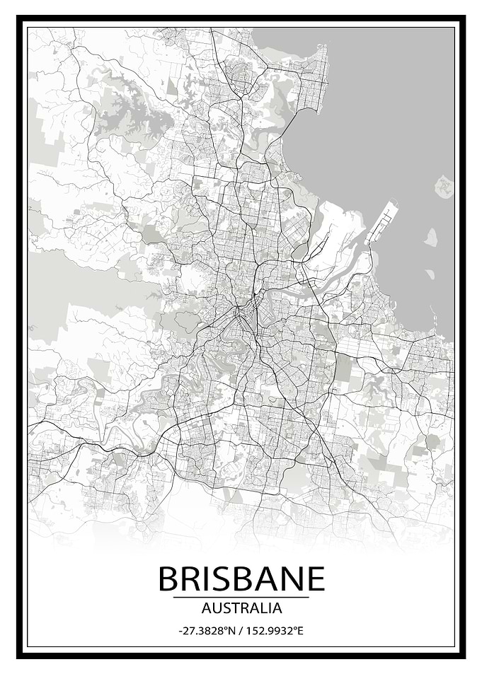 Brisbane White City Map