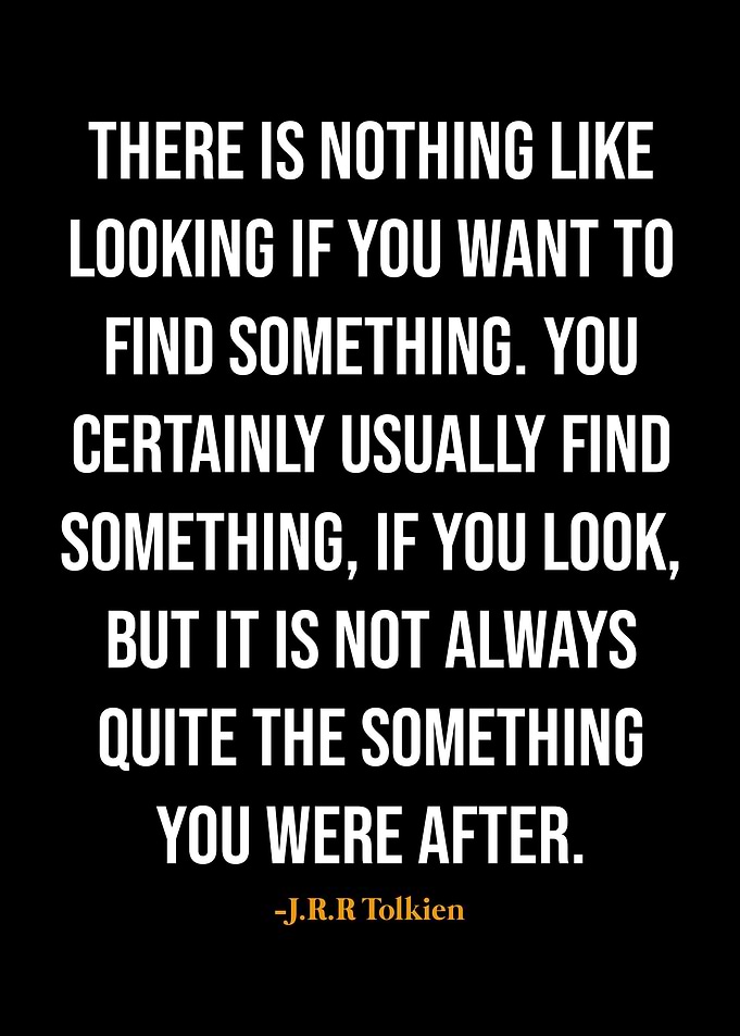 JRR Tolkien quotes