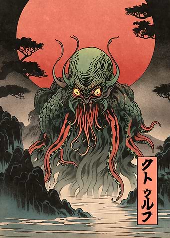Creepy Japanese Cthulhu