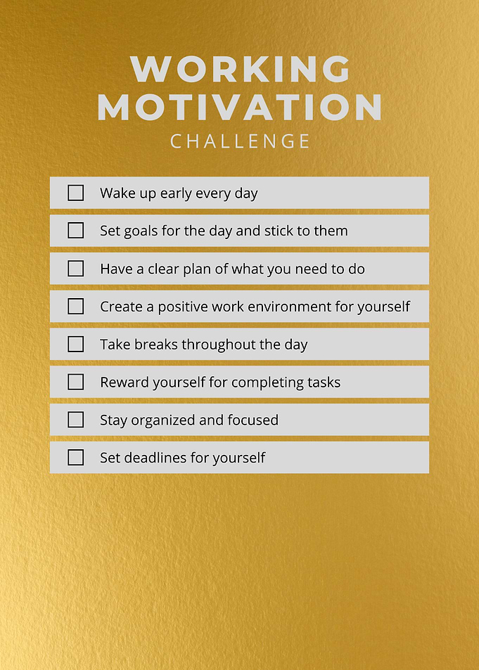Working Motivational