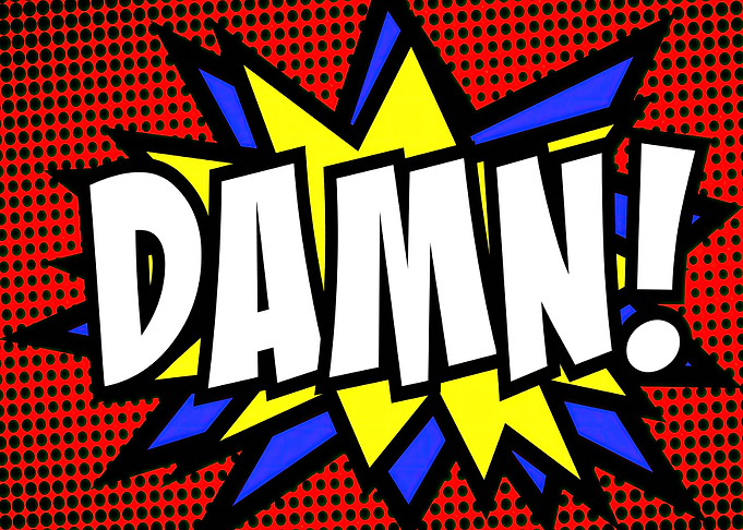 Comic halftone star spikes
