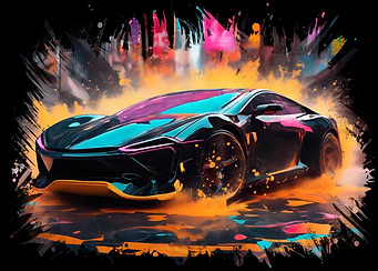 BEAUTY Cool sports car