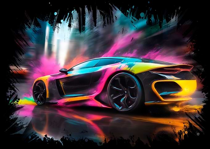 Cool sports car