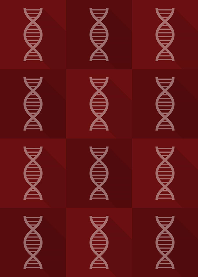 DNA Science Icons Pop Art