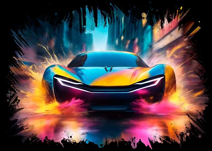 AQUAPLANING Cool car