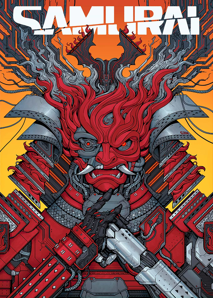 Samurai by Michał Dziekan
