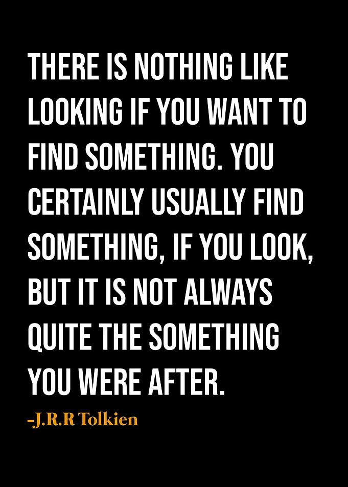 JRR Tolkien quotes