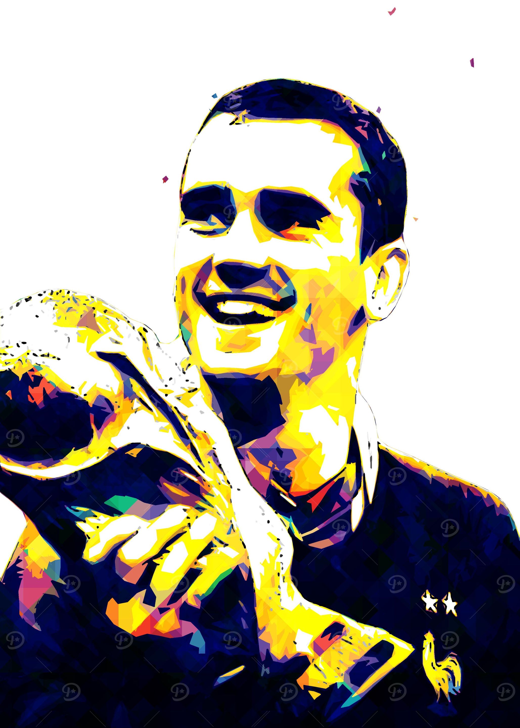 Antoine Griezmann Pop Art