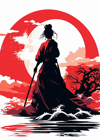 Female samurai Japan