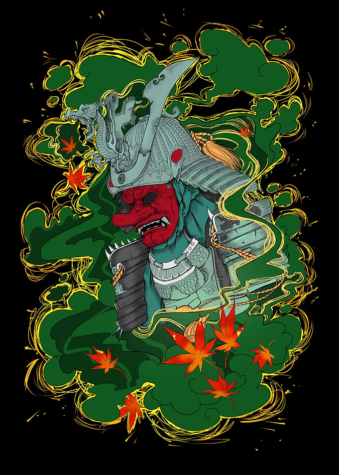 Warior samurai