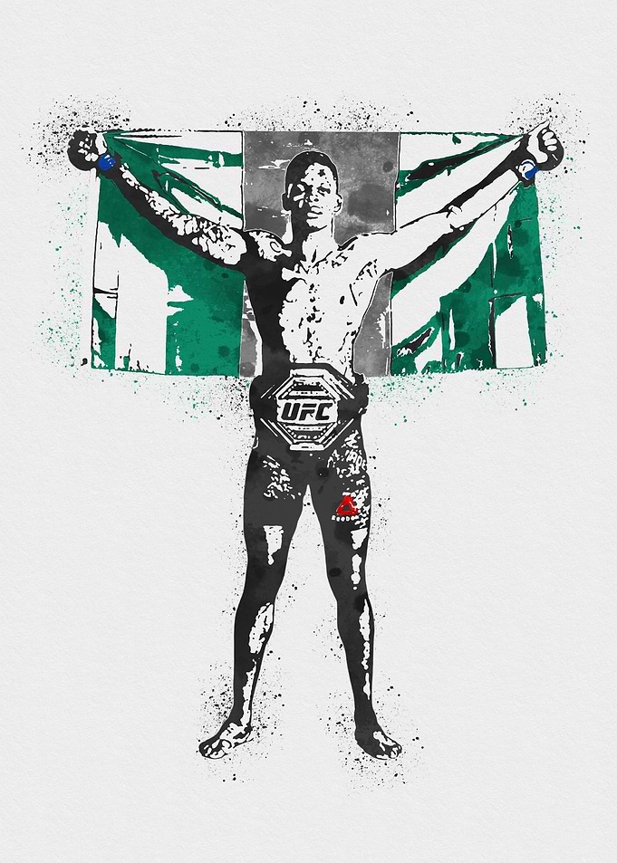 ISRAEL ADESANYA Poster