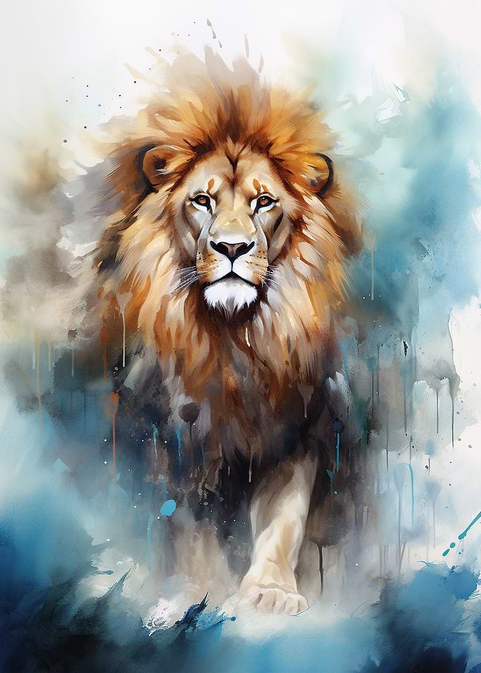 Wildlife Palette Poster
