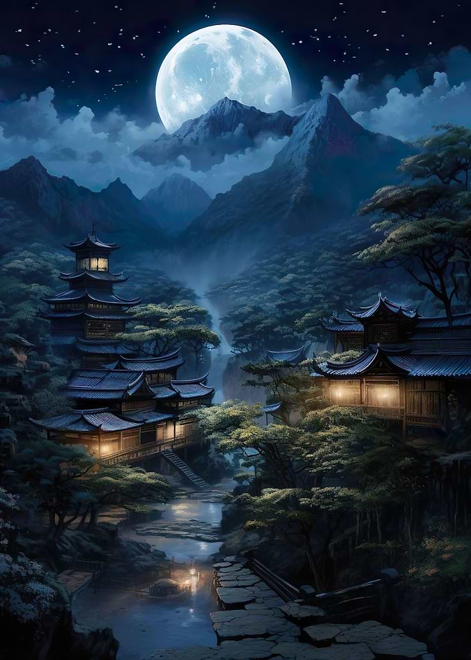 Japanese village