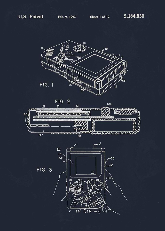 Gameboy Patent