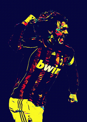 Paolo Maldini Pop Art