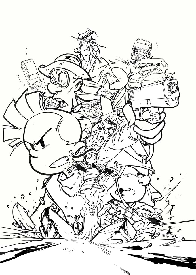 Spirou et Fantasio cartoon