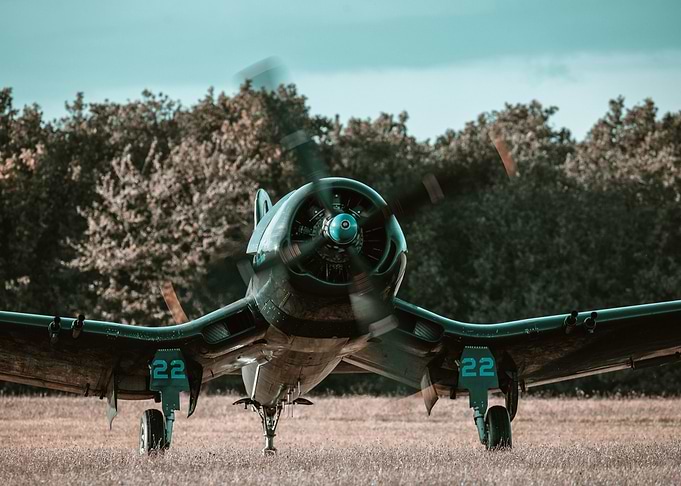 F4U corsair flight