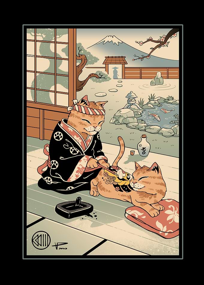 Tattooed Meowster