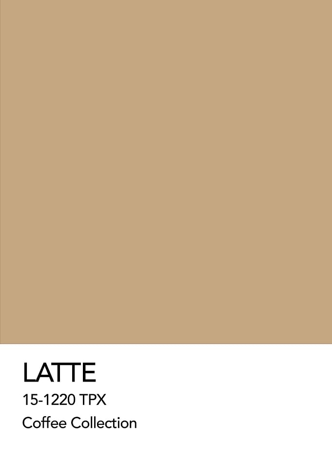 Cafe Latte Pantone Colour