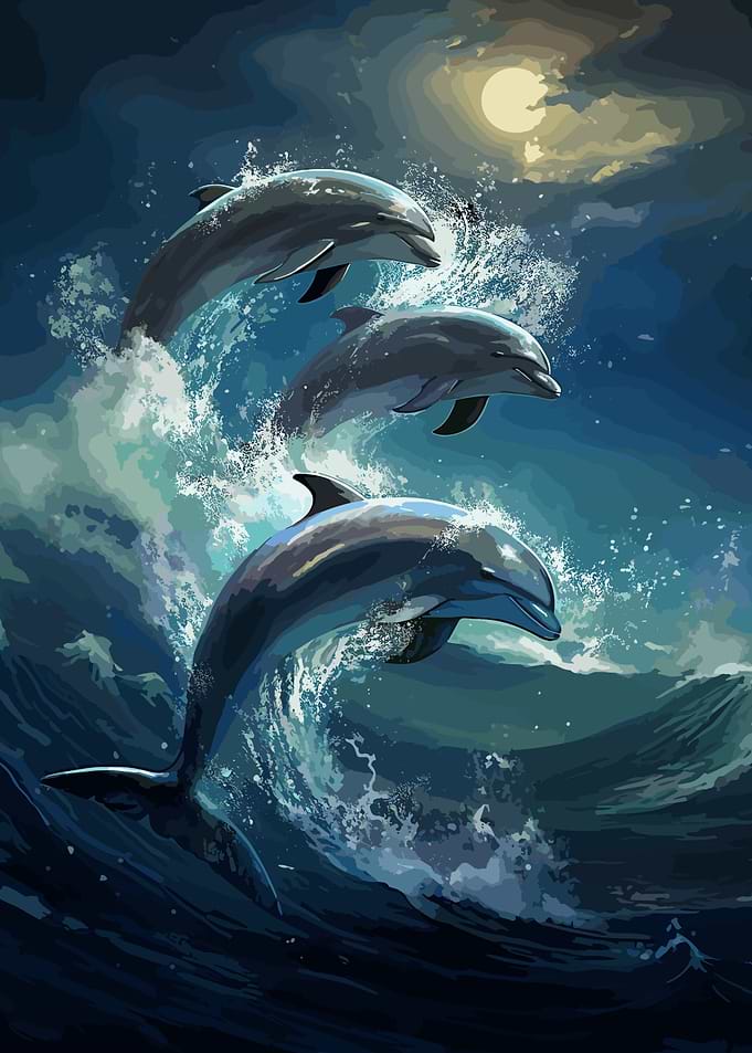 dolphin space animal