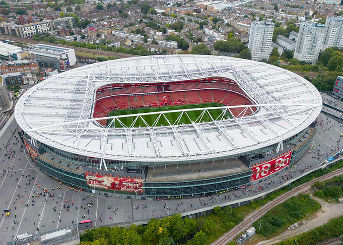 The Emirates Stadium