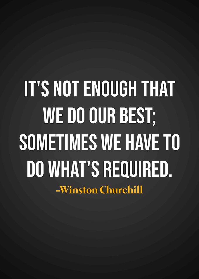 Winston Churchill Quote