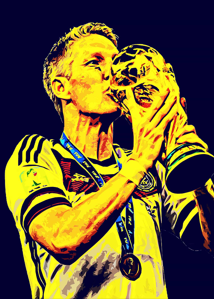 Bastian Schweinsteiger Art