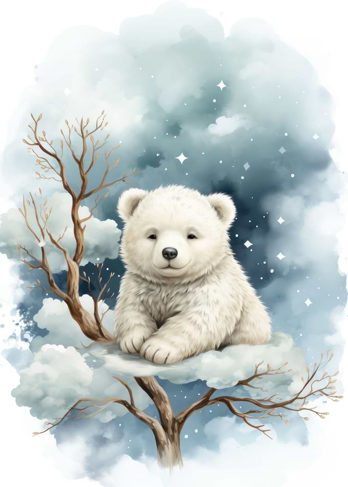 Baby polar bear