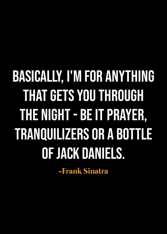 Frank Sinatra quotes