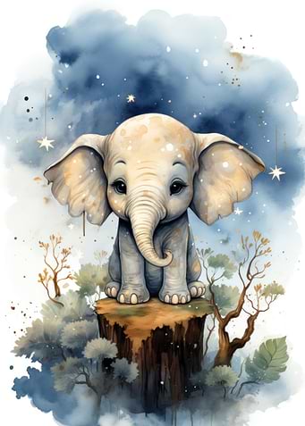 Baby elephant